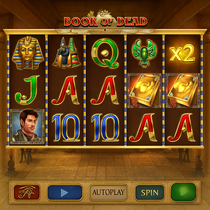 LVBet - Book of Dead Slot Game - Play'n GO Pokies