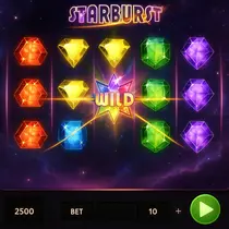 LVBet - Starburst Slot Game - NetEnt Pokies